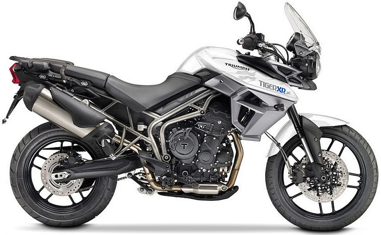 NAKLEJKI NA MOTOCYKL JUULA DO TRIUMPH TIGER 800 XRX 2016-2017 BIAŁY