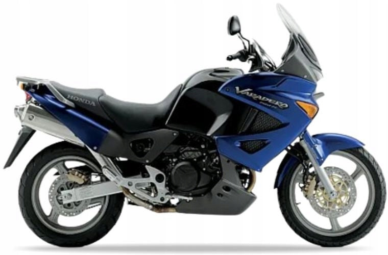 Naklejki na motocykl Honda Xl 1000 V Varadero 2003-2004 Niebieski Pb341 - Juula