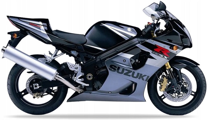 JUULA MOTORCYCLE STICKERS FOR SUZUKI GSX-R 1000 2004 GRAY YU8 BLACK 019 