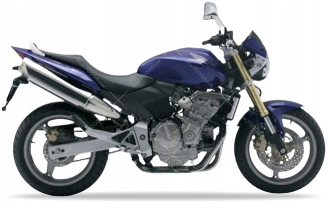 Naklejki na motocykl Honda Cb 600 F Hornet 2005-2006 Niebieski B341 - Juula