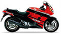 Naklejki na motocykl Honda CBR 1000 F 1991 czarny NH1K - Juula