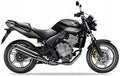 Naklejki na motocykl Honda Cbf 600 N 2007-2009 Czarny Nha84 - Juula