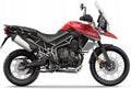 NAKLEJKI NA MOTOCYKL JUULA DO TRIUMPH TIGER 800 XCA 2018-2020 CZERWONY