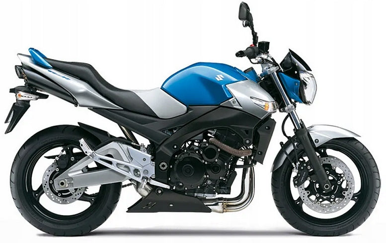NAKLEJKI NA MOTOCYKL JUULA DO SUZUKI GSR 600 2006-2010 NIEBIESKO-SREBRNY YSF YMD