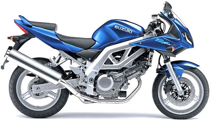 NAKLEJKI NA MOTOCYKL JUULA DO SUZUKI SV 650 S 2003 NIEBIESKI YC2