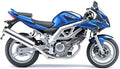 NAKLEJKI NA MOTOCYKL JUULA DO SUZUKI SV 650 S 2003 NIEBIESKI YC2
