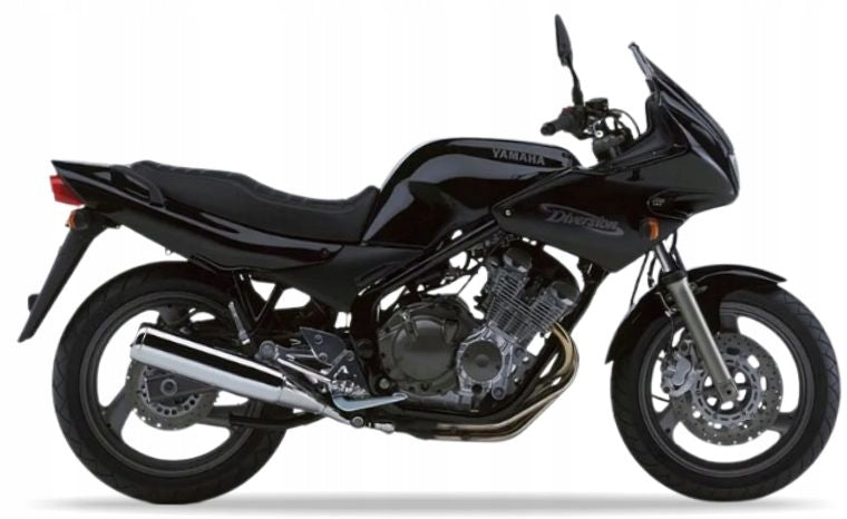NAKLEJKI NA MOTOCYKL JUULA DO YAMAHA XJ 600 S DIVERSION 1997-2002 CZARNY 2