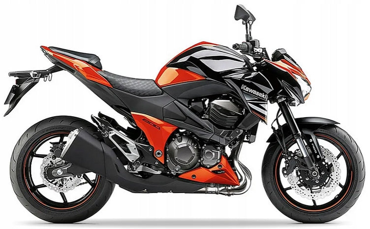NAKLEJKI NA MOTOCYKL JUULA DO KAWASAKI Z 800 2014 POMARAŃCZOWY 17L