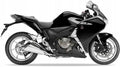 Naklejki na motocykl Honda Vfr 1200 F 2010-2015 Czarny Nh463 - Juula