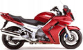 NAKLEJKI JUULA NA MOTOCYKL DO YAMAHA FJR 1300 2001-2002 CZERWONY