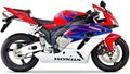 Naklejki na motocykl Honda Cbr 1000 Rr 2005 Czerwony Niebieski R258 - Juula