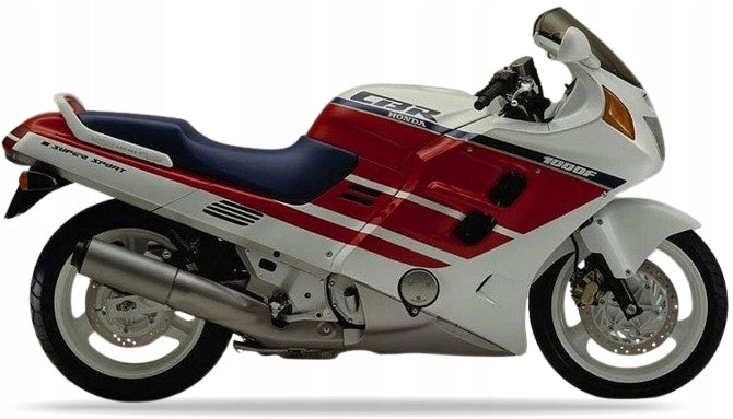 NAKLEJKI NA MOTOCYKL JUULA DO HONDA CBR 1000 F 1989-1990 BIAŁY NH193K