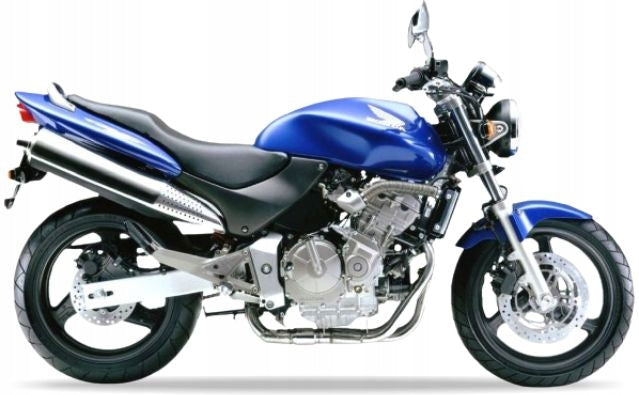 Naklejki na motocykl Honda Cb 600 F Hornet 2002-2004 Niebieski Pb352 - Juula