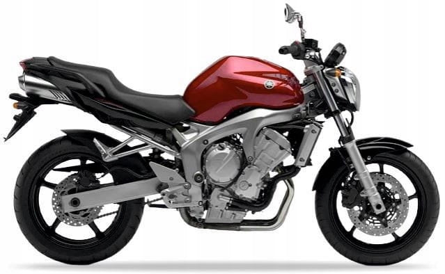 NAKLEJKI NA MOTOCYKL JUULA DO YAMAHA FZ6 N 2004-2005 CZERWONY DRMK