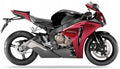 Naklejki na motocykl Honda Cbr 1000 Rr 2008 Fireblade Czerwony Czarny Nhb01R - Juula