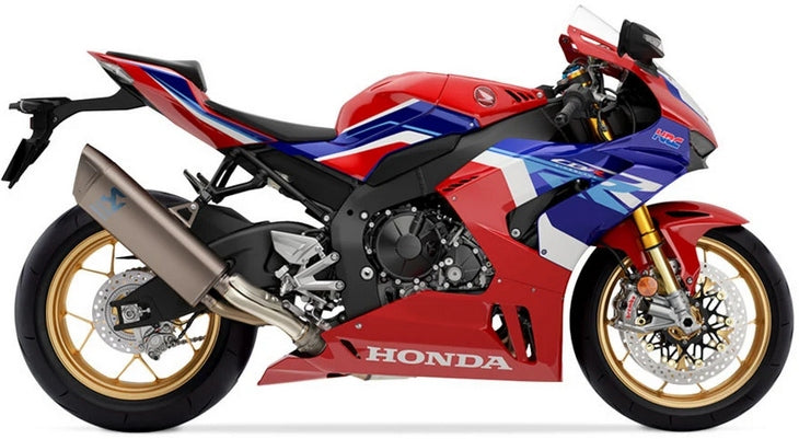 Naklejki na motocykl Honda Cbr 1000 Rr Fireblade 2020-2021 Czerwony R380 - Juula