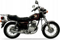 Naklejki na motocykl Honda Cm 125 Custom 1994 Czarny Nh1 - Juula