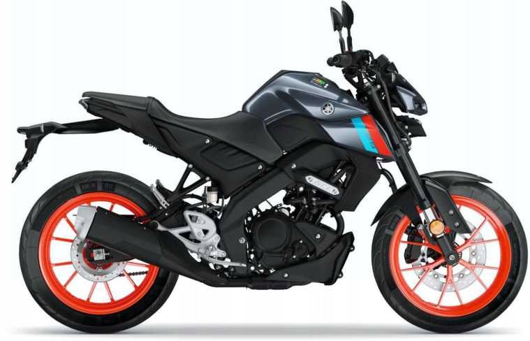 NAKLEJKI NA MOTOCYKL JUULA DO YAMAHA MT 125 2021 GRAFITOWY