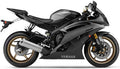 NAKLEJKI NA MOTOCYKL JUULA DO YAMAHA YZF R6 2012-2016 MAT SZARY 3 MNM3 RJ15
