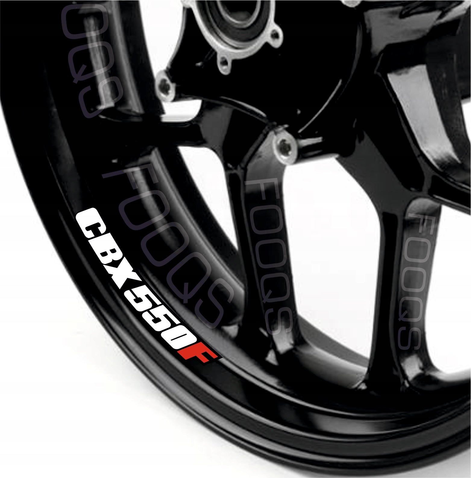 Autocollants JUUL pour jantes Honda CBX 550 F 