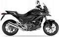 Naklejki na motocykl Honda Nc 750 X 2014-2015 Czarny Nhb01 - Juula