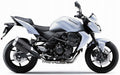 NAKLEJKI NA MOTOCYKL JUULA DO KAWASAKI Z 750 2012 BIAŁY 25Y