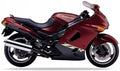 NAKLEJKI NA MOTOCYKL JUULA DO KAWASAKI ZZR 1100 2001 CZERWONY NIEBIESKI SZARY
