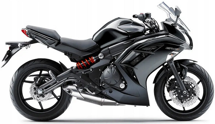 NAKLEJKI JUULA NA MOTOCYKL DO KAWASAKI ER 6F 2012 CZARNY 660