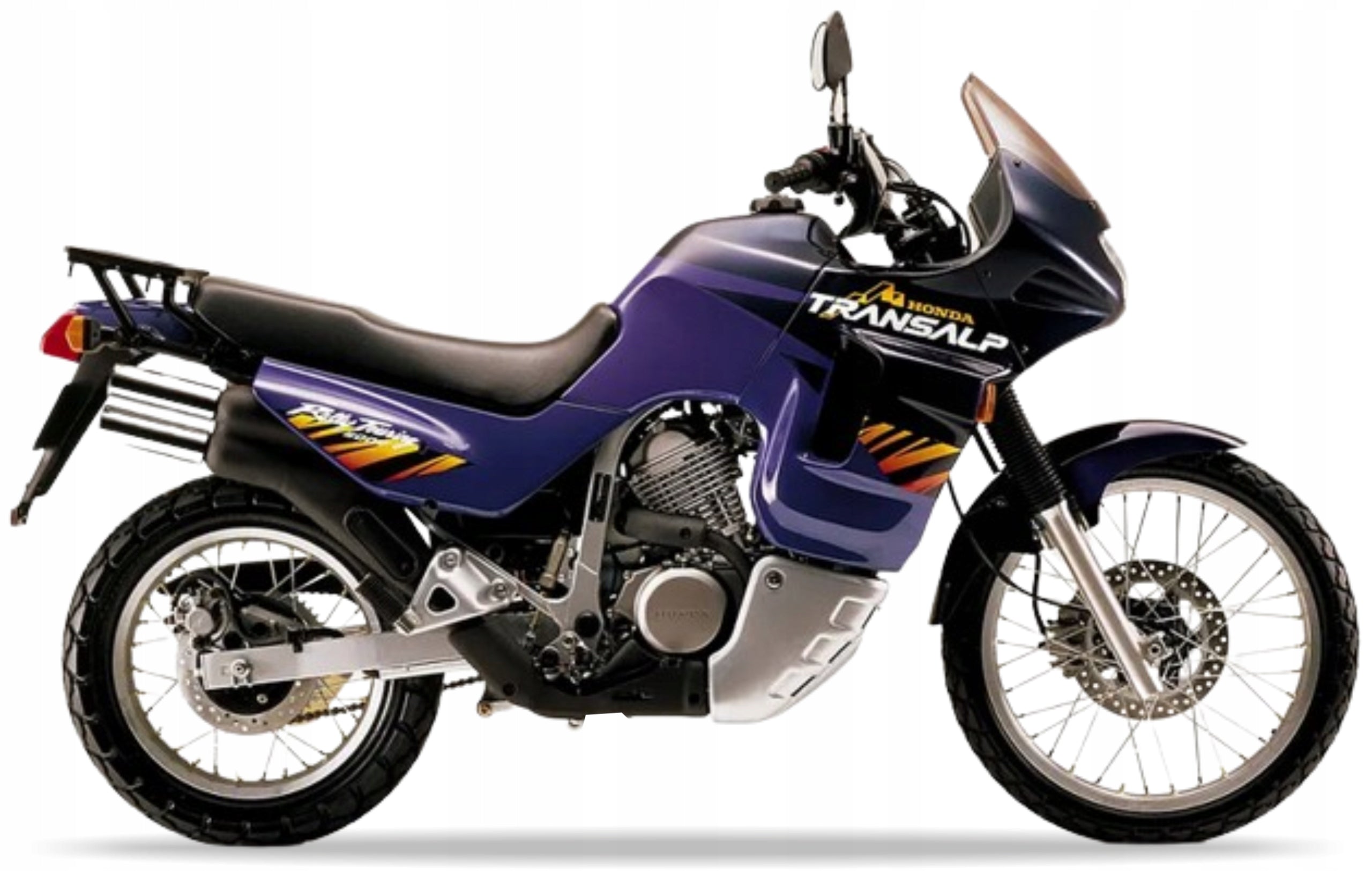 Naklejki na motocykl Honda Xl 600 V Transalp 1994-1995 Niebieski Pb257H - Juula