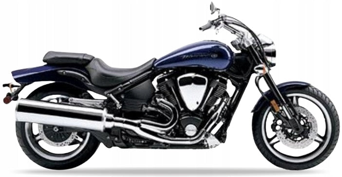 NAKLEJKI NA MOTOCYKL JUULA DO YAMAHA XV 1700 WARRIOR 2002-2004 NIEBIESKI