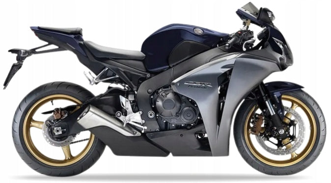 Naklejki na motocykl Honda Cbr 1000 Rr 2009 Fireblade Ciemny Niebieski Pb123 - Juula