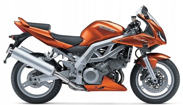 NAKLEJKI NA MOTOCYKL JUULA DO SUZUKI SV 1000 S 2003 POMARAŃCZOWY YAV