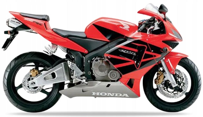 NAKLEJKI JUULA NA MOTOCYKL DO HONDA CBR 600 RR 2003 CZERWONY R157