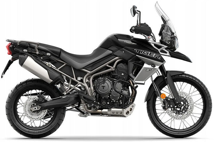 NAKLEJKI NA MOTOCYKL JUULA DO TRIUMPH TIGER 800 XCX 2018-2020 CZARNY