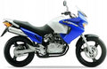 Naklejki na motocykl Honda Xl 125 V Varadero 2001-2002 Niebieski Pb296 - Juula