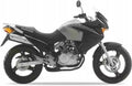 Naklejki na motocykl Honda Xl 125 V Varadero 2003-2004 Czarny Nh1 - Juula