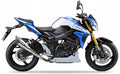 NAKLEJKI NA MOTOCYKL JUULA DO SUZUKI GSR 750 2011-2017 NIEBIESKI FACTORY YSF