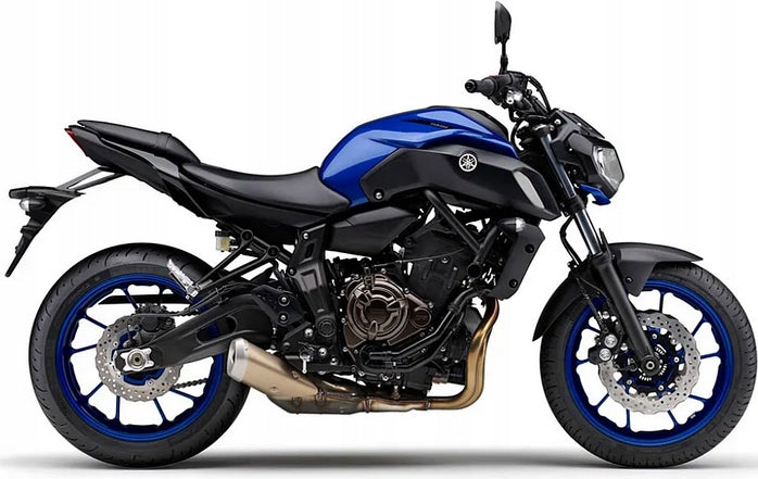 JUULA MOTORCYCLE STICKERS FOR YAMAHA MT 07 2018-2020 BLUE C 