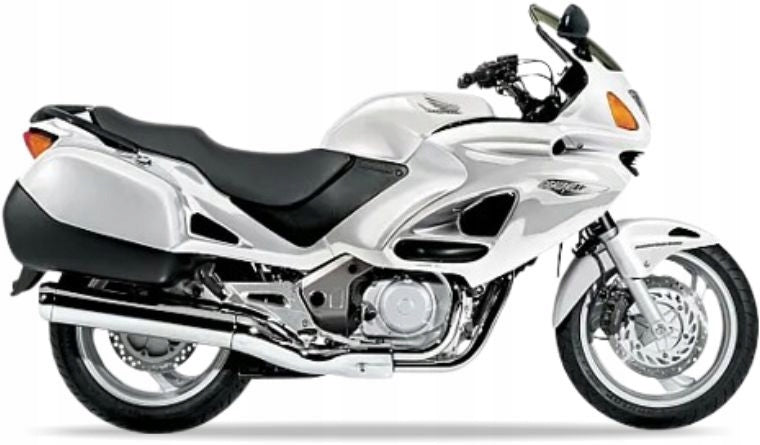 Naklejki na motocykl Honda Nt 650 V Deauville 2002-2005 Biały Nh138 - Juula
