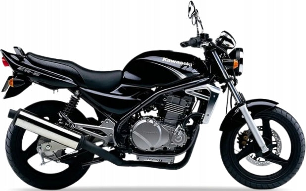NAKLEJKI JUULA NA MOTOCYKL DO KAWASAKI ER 5 2003-2004 CZARNY 218