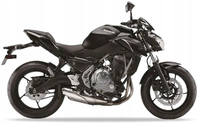 Autocollants JUUL pour moto Kawasaki Z 650 2017-2018 Noir 739 