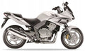 Naklejki na motocykl Honda Cbf 1000 S 2009-2010 Biały Nha16 - Juula