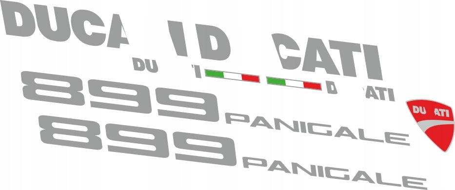 NAKLEJKI DUCATI 899 PANIGALE 2011 CZERWONY REPLIKI
