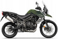 NAKLEJKI NA MOTOCYKL JUULA DO TRIUMOH TIGER 800 XCA 2018-2020 CIEMNY ZIELONY MAT