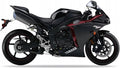 NAKLEJKI NA MOTOCYKL JUULA DO YAMAHA YZF R1 2009 CZARNY X CODE 14B6 RN22