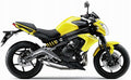 NAKLEJKI JUULA NA MOTOCYKL DO KAWASAKI ER 6N 2012 ŻÓŁTY 35E