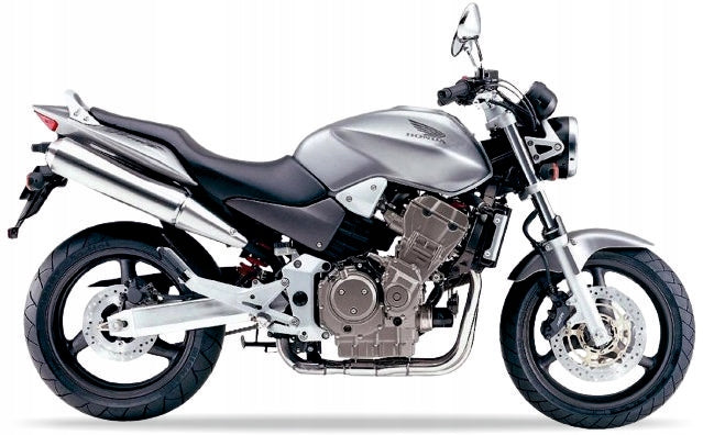 Naklejki na motocykl Honda Cb 900 F Hornet 2004-2007 Digital Srebrny Metalik - Juula