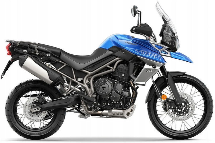 NAKLEJKI NA MOTOCYKL JUULA DO TRIUMPH TIGER 800 XCX 2018-2020 NIEBIESKI