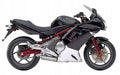 NAKLEJKI NA MOTOCYKL JUULA DO KAWASAKI NINJA 650 R 2010 CZARNY