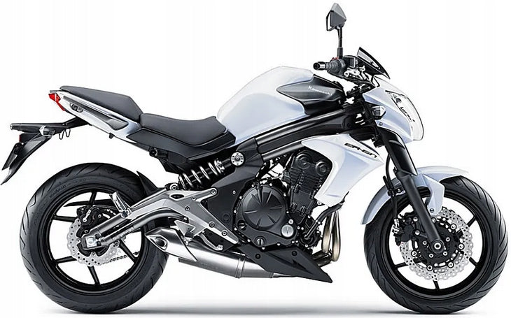 NAKLEJKI JUULA NA MOTOCYKL DO KAWASAKI ER 6N 2012 BIAŁY 25Y